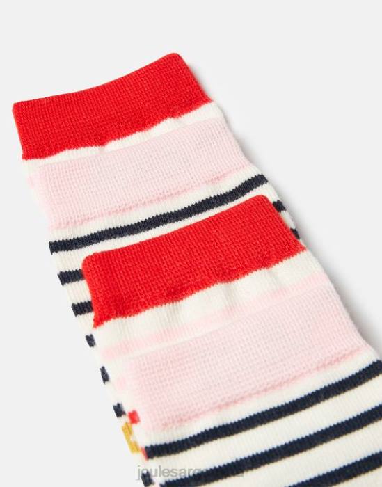 Joules pies limpios paquete de 2 calcetines bebés jirafa cebra accesorios 64BB435