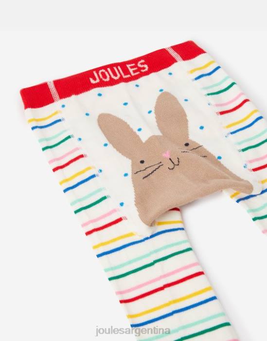Joules paquete de 2 leggings con personajes animados bebés abeja conejita vestir 64BB407