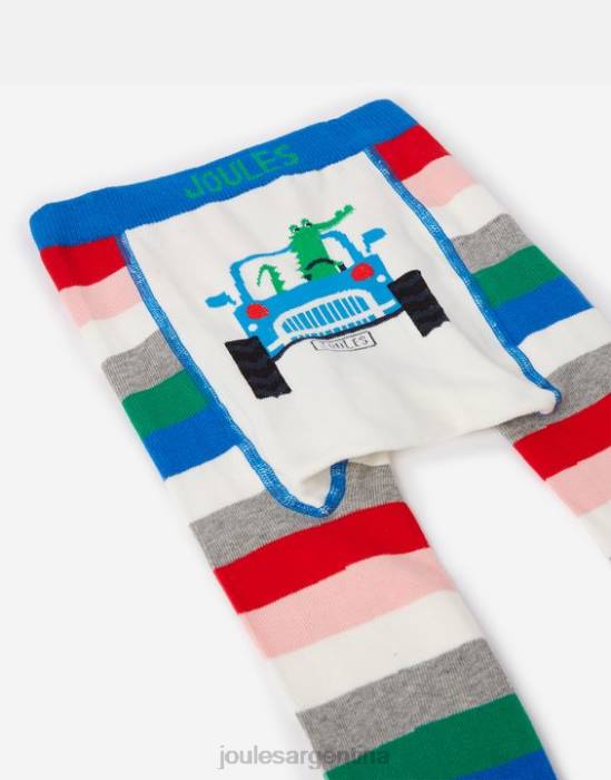 Joules paquete de 2 leggings con personajes animados bebés león cocodrilo vestir 64BB408