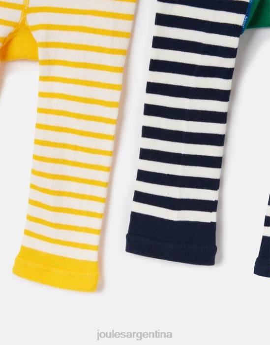 Joules paquete de 2 leggings con personajes animados bebés polluelo de vaca vestir 64BB423