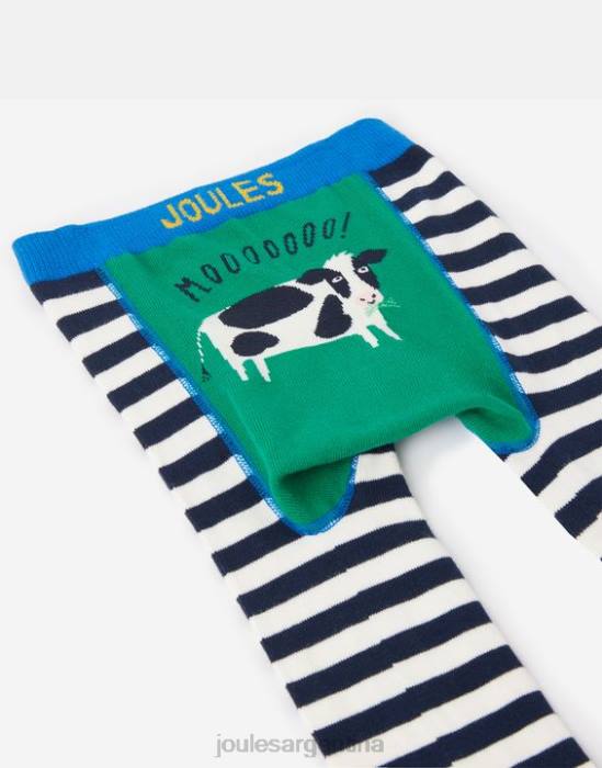 Joules paquete de 2 leggings con personajes animados bebés polluelo de vaca vestir 64BB423