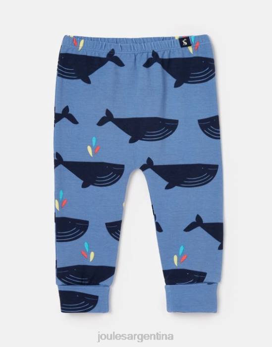 Joules Legging de algodón de cultivo ecológico payton 0-3 años Niños ballena azul vestir 64BB396