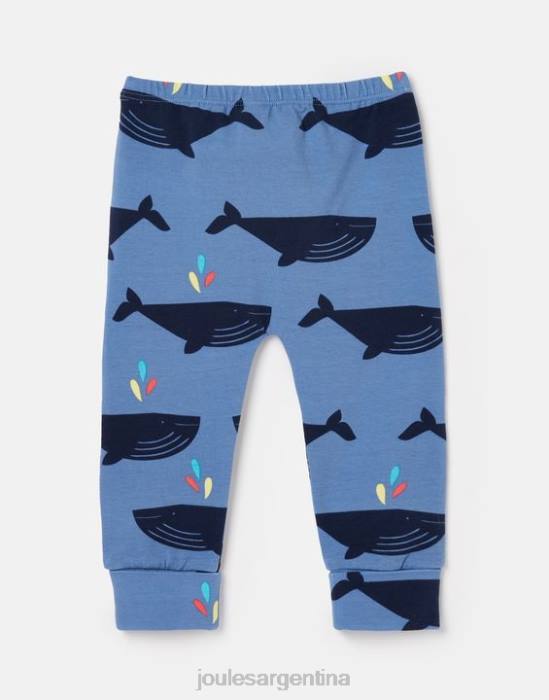Joules Legging de algodón de cultivo ecológico payton 0-3 años Niños ballena azul vestir 64BB396