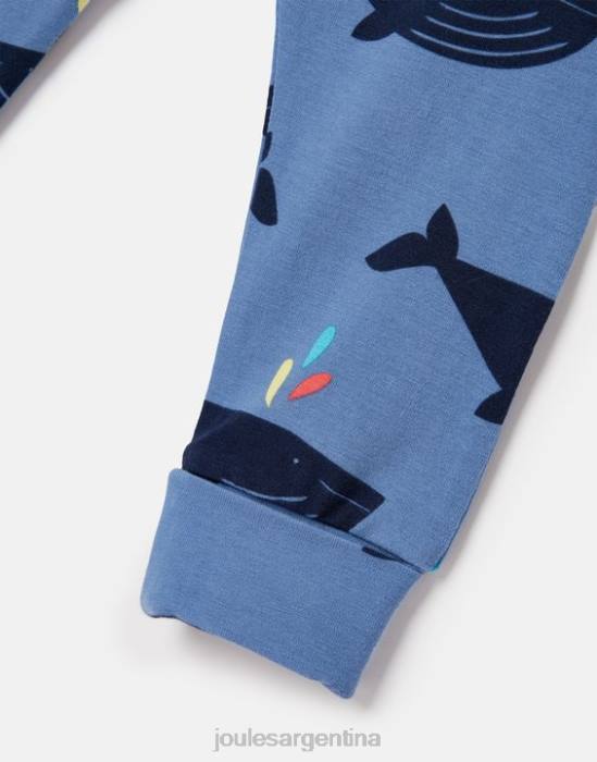 Joules Legging de algodón de cultivo ecológico payton 0-3 años Niños ballena azul vestir 64BB396