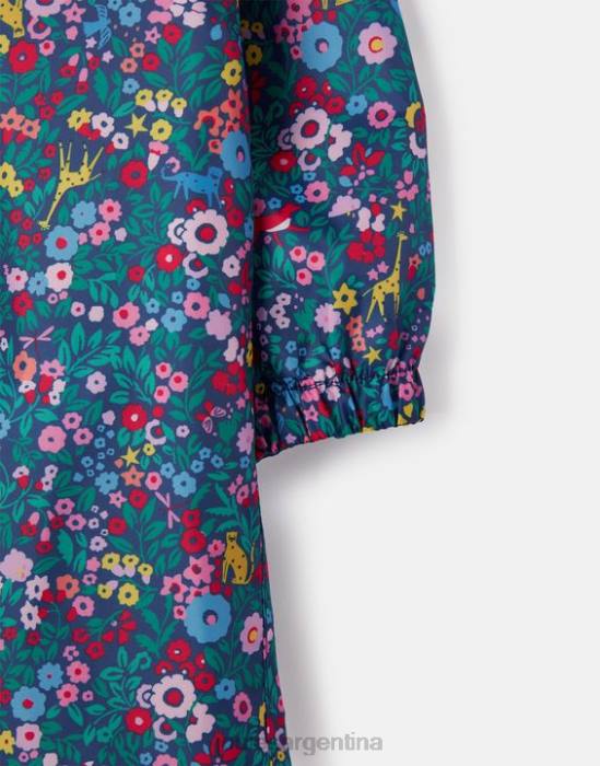 Joules Puddle traje impermeable reciclado para charcos 1-3 años Niños azul arcoiris vestir 64BB412