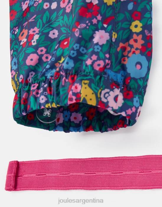 Joules Puddle traje impermeable reciclado para charcos 1-3 años Niños azul arcoiris vestir 64BB412