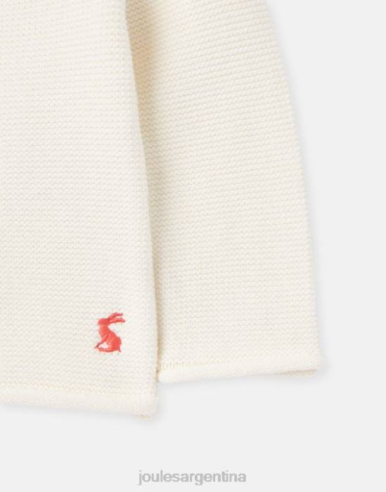 Joules cárdigan bordado betsie 0-3 años bebés mariquita crema vestir 64BB395