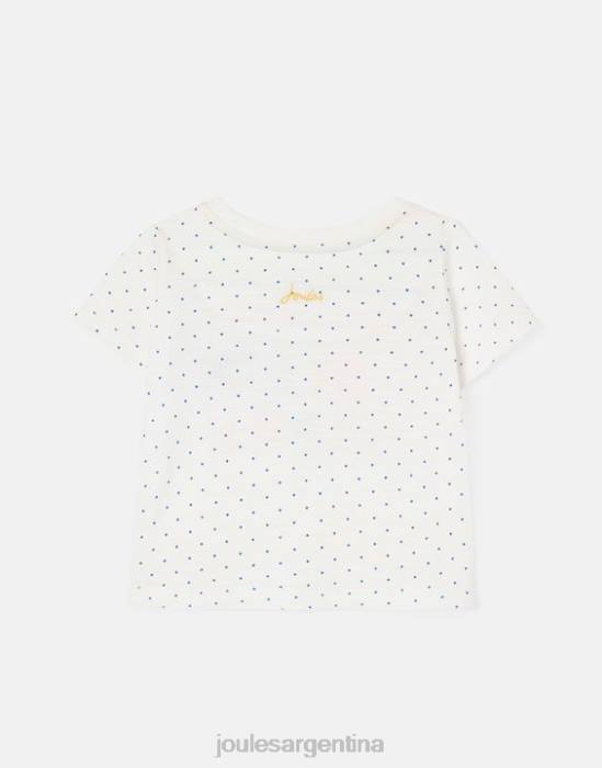 Joules camiseta tate art 0-3 años bebés abeja mancha blanca vestir 64BB422