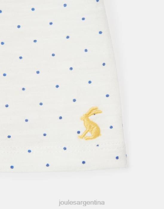 Joules camiseta tate art 0-3 años bebés abeja mancha blanca vestir 64BB422