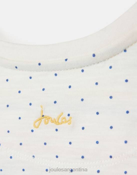 Joules camiseta tate art 0-3 años bebés abeja mancha blanca vestir 64BB422
