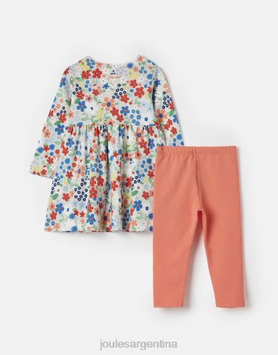 Joules conjunto vestido y legging christina 0-3 años chicas conejito gris vestir 64BB418