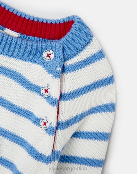 Joules jersey winnie intarsia 0-3 años bebés raya de conejito vestir 64BB411