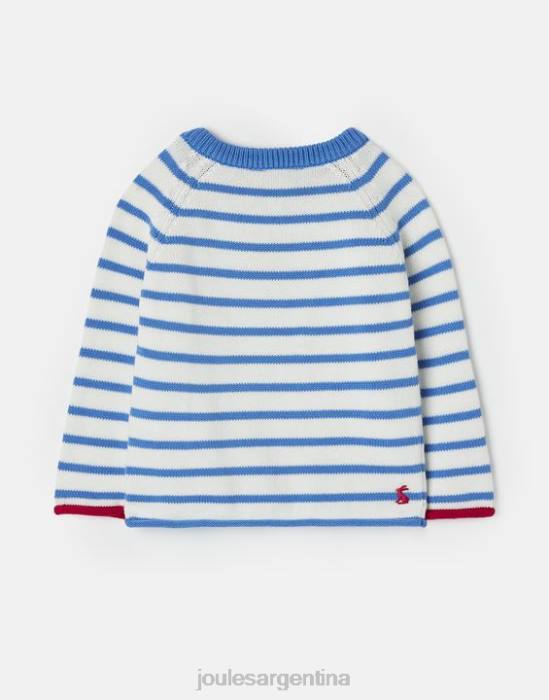 Joules jersey winnie intarsia 0-3 años bebés raya de conejito vestir 64BB411