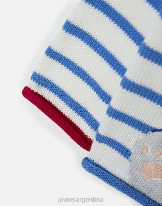 Joules jersey winnie intarsia 0-3 años bebés raya de conejito vestir 64BB411