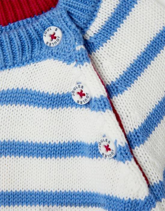 Joules jersey winnie intarsia 0-3 años bebés raya de conejito vestir 64BB411