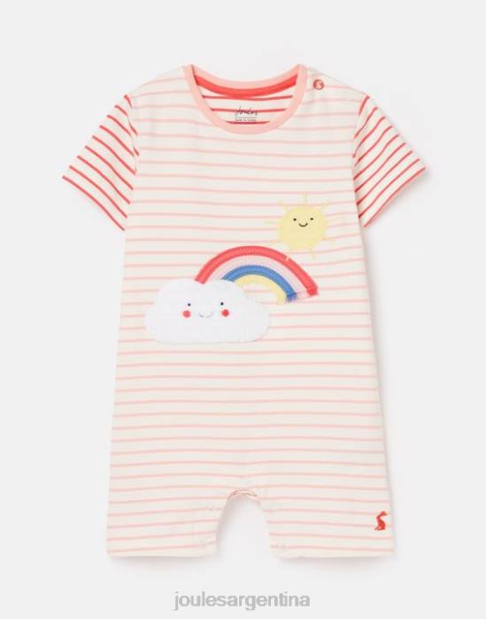 Joules mameluco con diseño de parche 0-24 meses bebés pnkweathr vestir 64BB403
