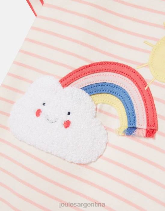 Joules mameluco con diseño de parche 0-24 meses bebés pnkweathr vestir 64BB403