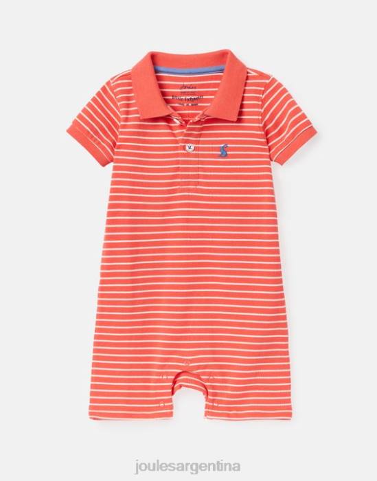 Joules mameluco polo avellana 0-24 meses bebés Rosa claro vestir 64BB406