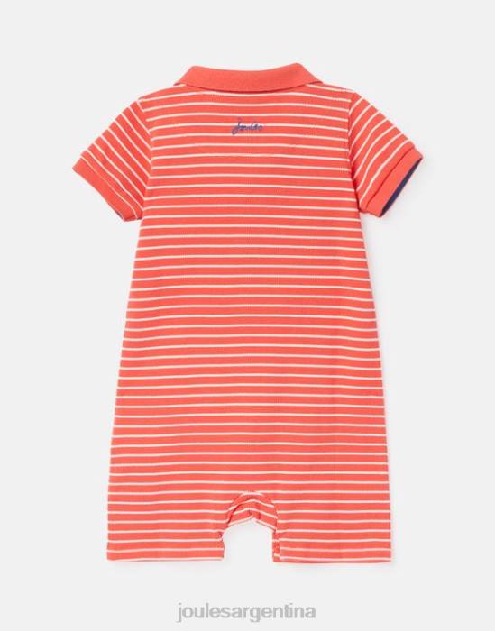 Joules mameluco polo avellana 0-24 meses bebés Rosa claro vestir 64BB406