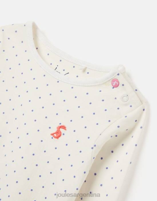 Joules pack de dos bodis verde oliva 0-9 meses bebés raya puntual vestir 64BB416