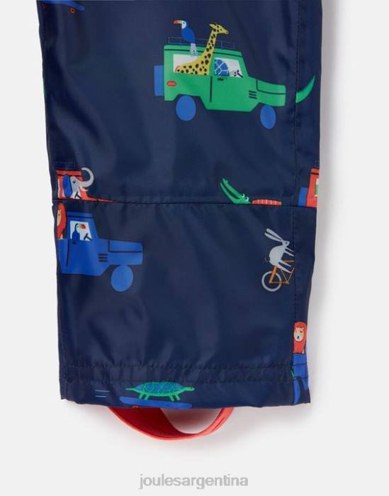 Joules traje impermeable para charcos 3 meses-3 años bebés safari naval vestir 64BB440