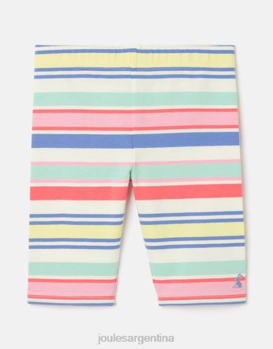 Joules Legging corto de punto Cartwheel 2-12 años chicas raya múltiple vestir 64BB322