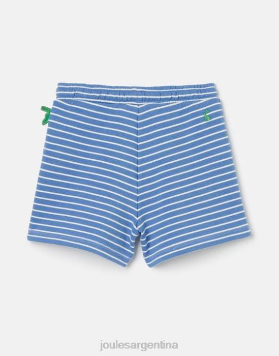 Joules Pantalones cortos deportivos novedosos Hamden 2-8 años chicas fresa raya azul vestir 64BB298