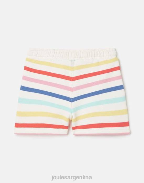 Joules pantalones cortos de punto reilley a rayas 2-12 años chicas raya múltiple vestir 64BB273