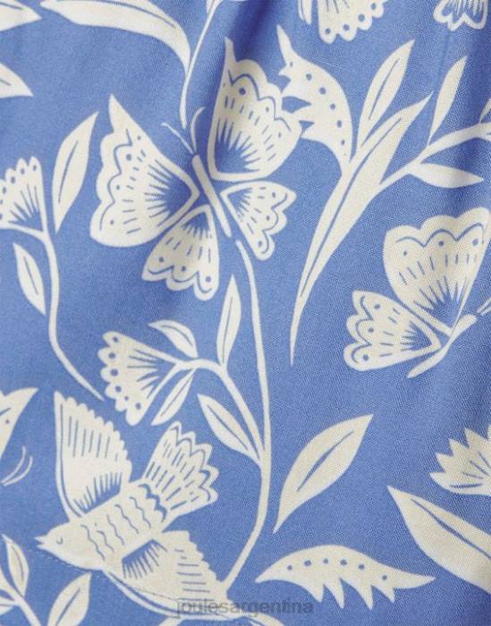 Joules pantalones cortos tejidos estampados hettie 5-12 años chicas mariposa azul vestir 64BB268