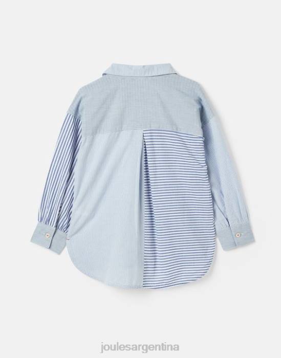 Joules camisa tejida fenella 5-12 años chicas raya azul vestir 64BB323