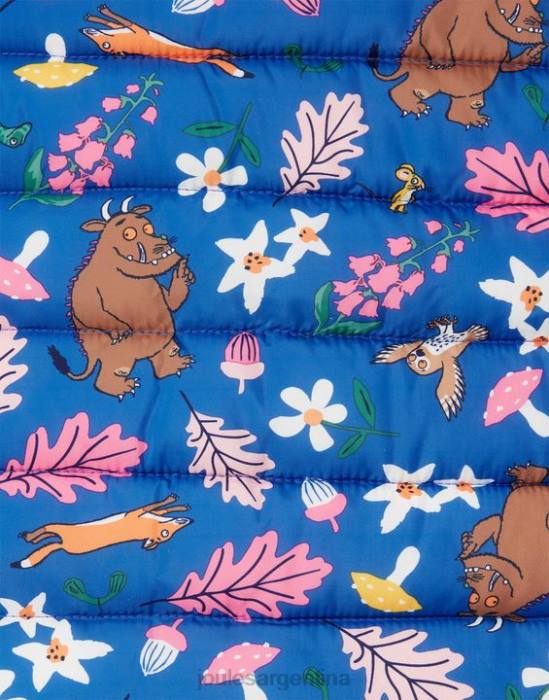 Joules gruffalo flip it chaleco reversible 1-6 años chicas azul vestir 64BB260