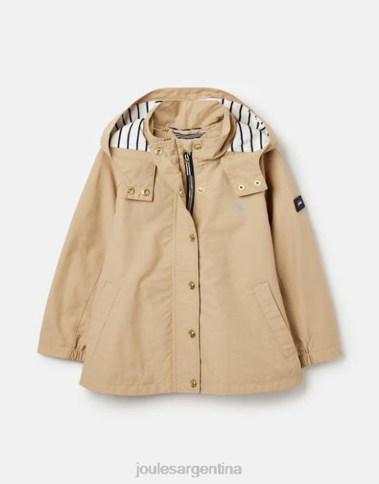 Joules abrigo impermeable pradera 2-12 años chicas piedra vestir 64BB304