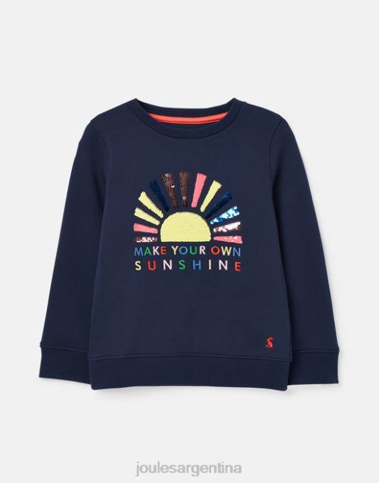 Joules sudadera mackenzie 5-12 años chicas Sol azul vestir 64BB264