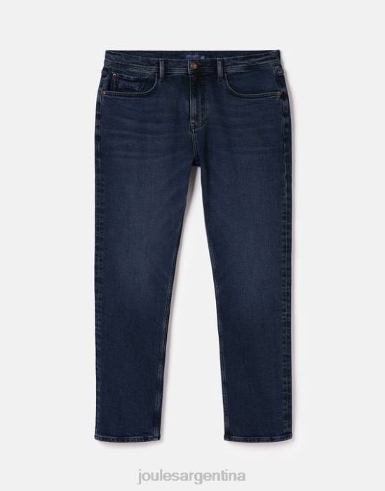 Joules Vaqueros de mezclilla con cinco bolsillos y corte slim The Oakham hombres mezclilla con lavado de tinta vestir 64BB205
