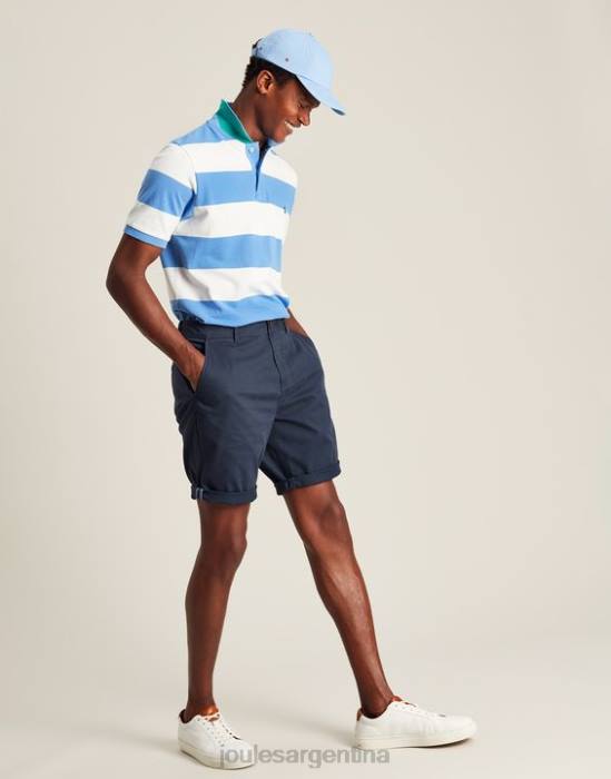 Joules pantalones cortos chinos hombres marina francesa vestir 64BB245