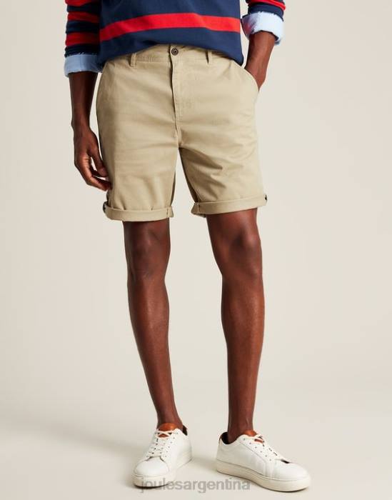 Joules pantalones cortos chinos hombres marrón vestir 64BB246