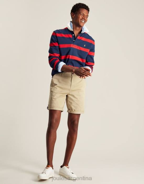 Joules pantalones cortos chinos hombres marrón vestir 64BB246