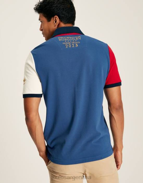 Joules polo de manga corta burghley hombres marina francesa vestir 64BB222