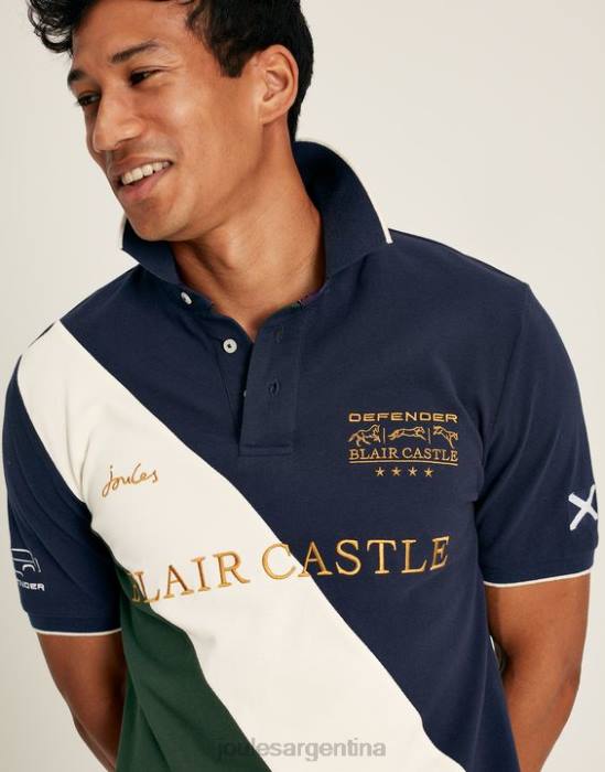 Joules polo manga corta blair hombres marina francesa vestir 64BB169