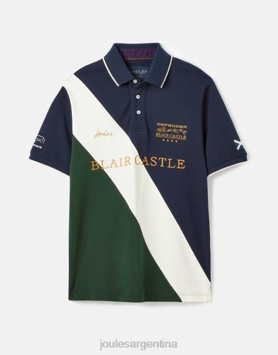 Joules polo manga corta blair hombres marina francesa vestir 64BB169
