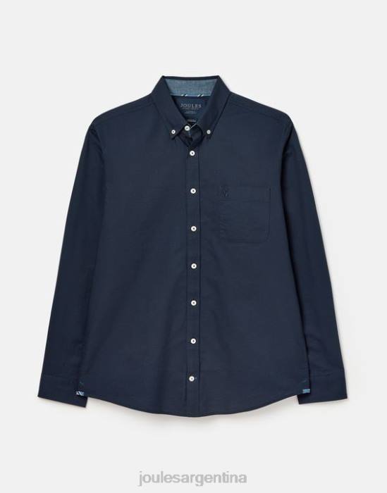 Joules camisa Oxford de corte clásico hombres marina francesa vestir 64BB164
