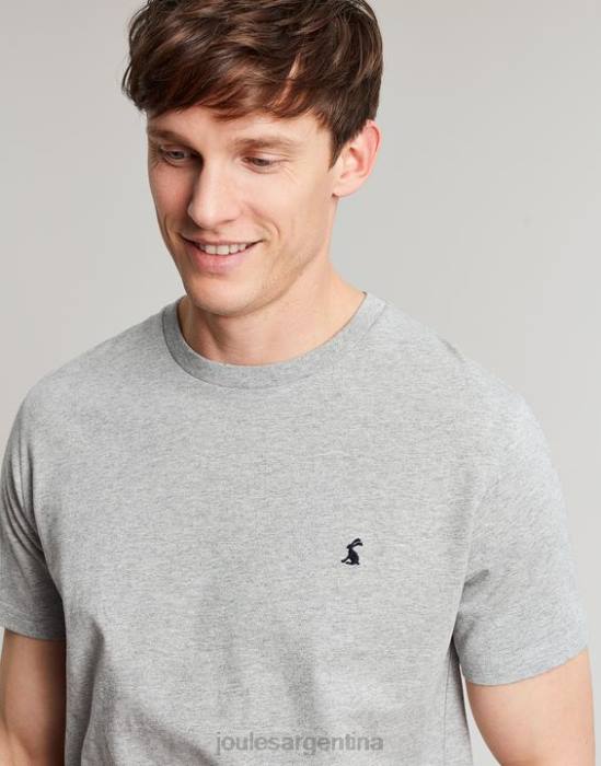 Joules camiseta de punto denton hombres marga gris vestir 64BB190
