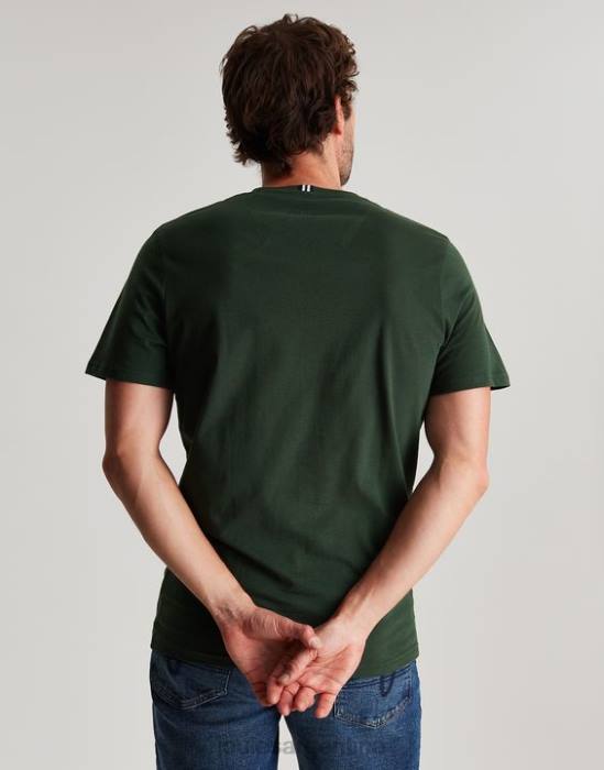 Joules camiseta de punto denton hombres verde carreras vestir 64BB198