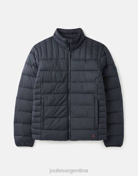 Joules ir a chaqueta acolchada resistente al agua hombres marina marina vestir 64BB179