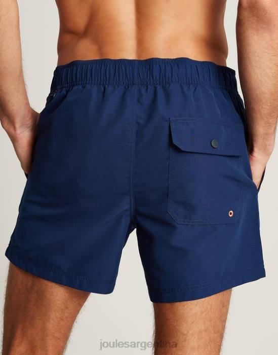 Joules bañador liso tipo galera hombres Gema azul vestir 64BB226