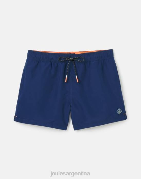 Joules bañador liso tipo galera hombres Gema azul vestir 64BB226