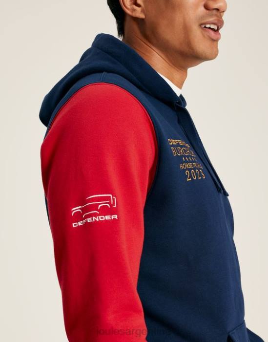 Joules sudadera con capucha unisex burghley hombres marina francesa vestir 64BB168