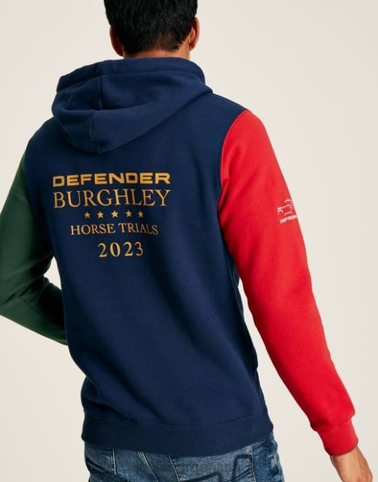 Joules sudadera con capucha unisex burghley hombres marina francesa vestir 64BB168