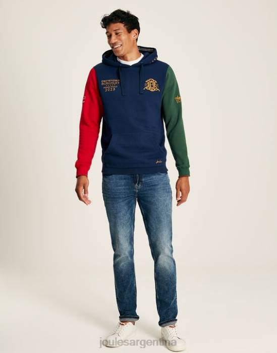 Joules sudadera con capucha unisex burghley hombres marina francesa vestir 64BB168