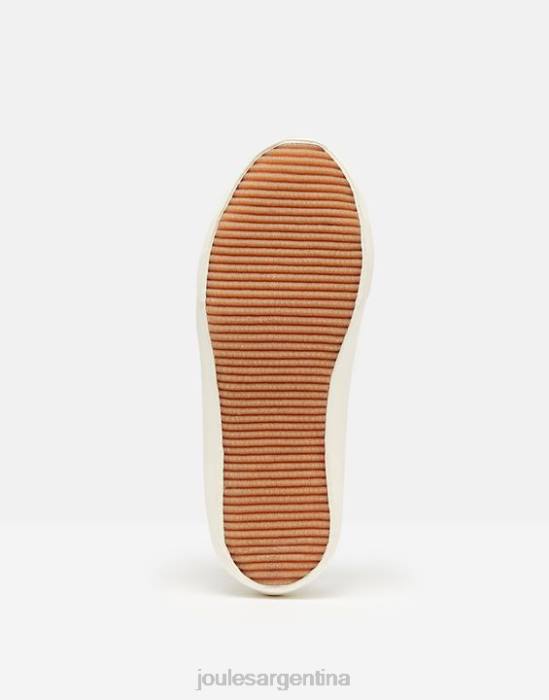 Joules zapatillas con bomba costera orgánica mujer marina francesa calzado 64BB140